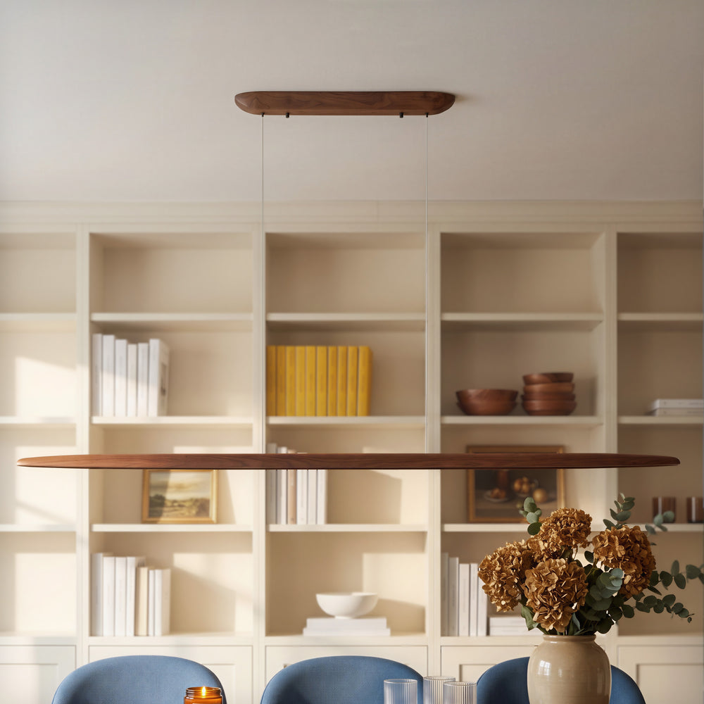 Pooky - Larger Glade Pendant - Dark Walnut
