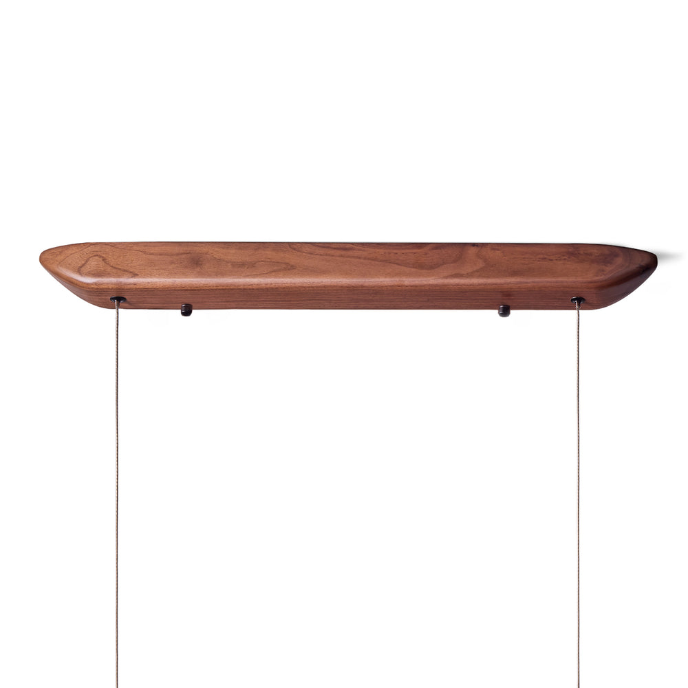 Pooky - Larger Glade Pendant - Dark Walnut
