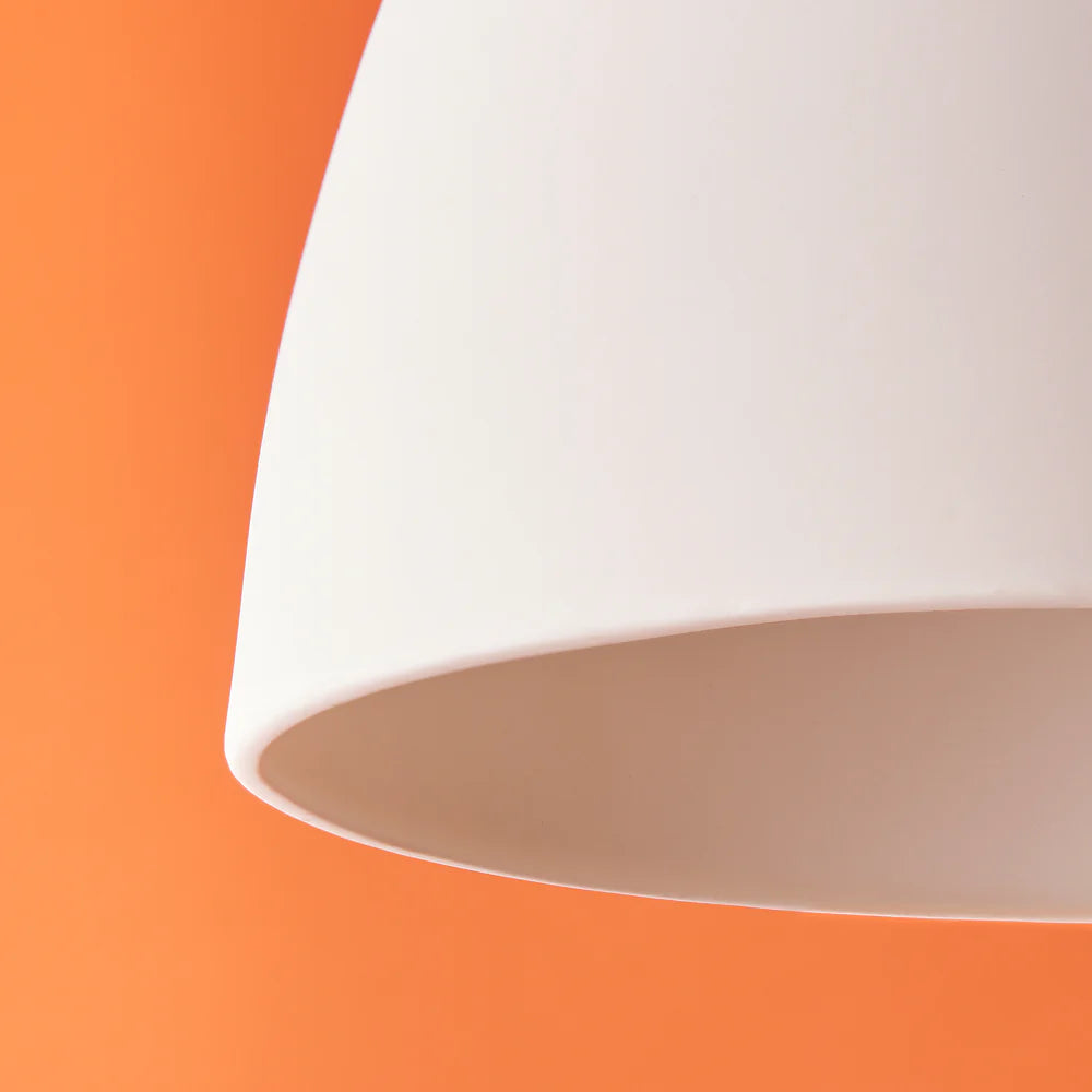 Pooky Glow Porcelain Pendant in White