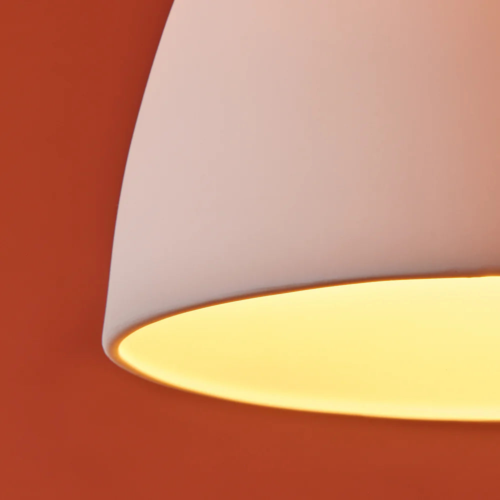 Pooky Glow Porcelain Pendant in White