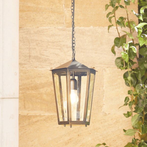 Pooky - Holt Ip44 Exterior Hanging Lantern - Bronze