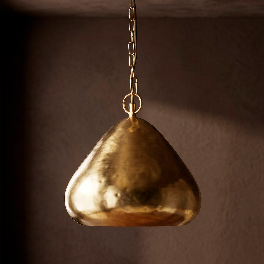 Pooky - Husk Pendant - Brass