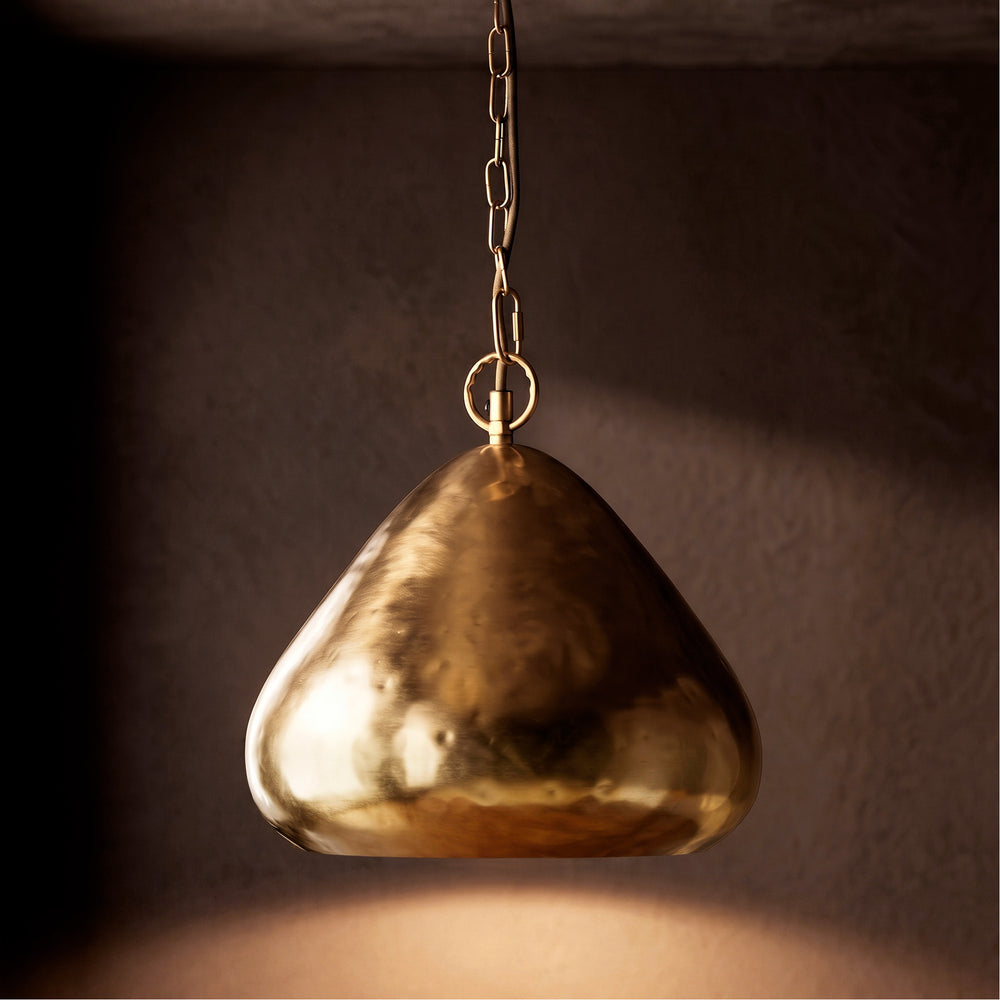 Pooky - Husk Pendant - Brass