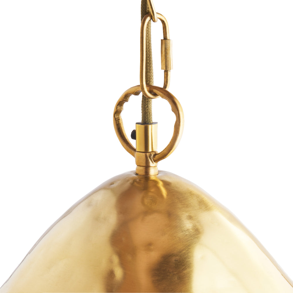 Pooky - Husk Pendant - Brass