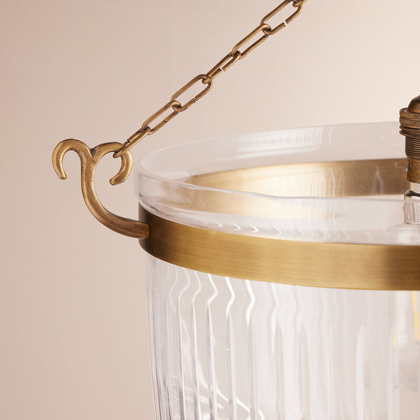 Pooky - Hydra Pendant Light - Blown Glass And Brass