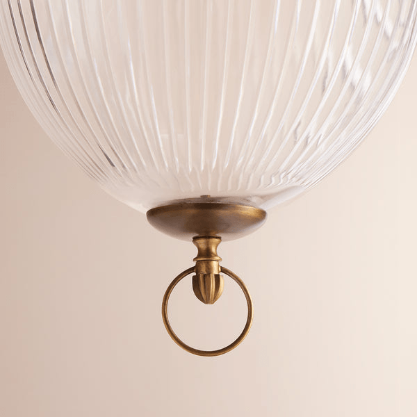 Pooky - Hydra Pendant Light - Blown Glass And Brass