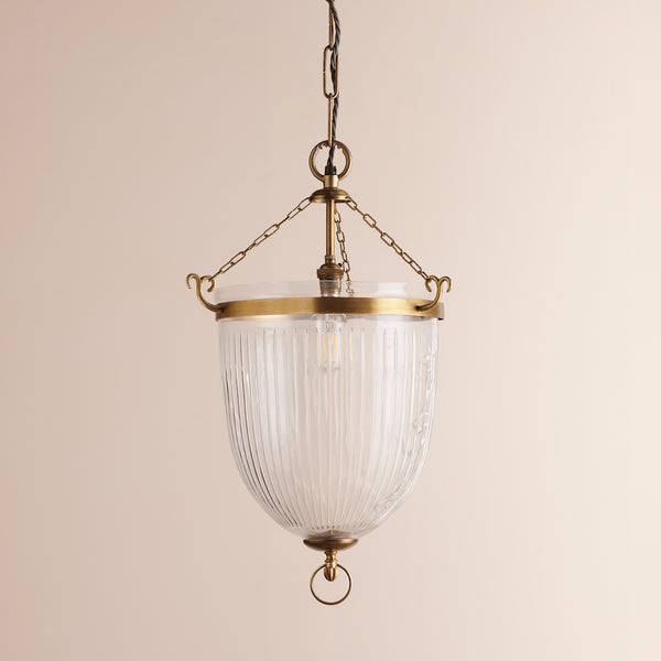 Pooky - Hydra Pendant Light - Blown Glass And Brass