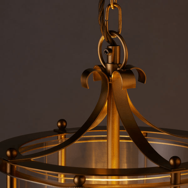 Pooky - Jupiter Lantern Light - Antique Brass
