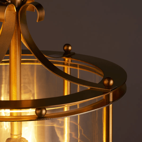 Pooky - Jupiter Lantern Light - Antique Brass