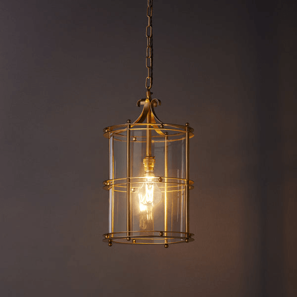 Pooky - Jupiter Lantern Light - Antique Brass
