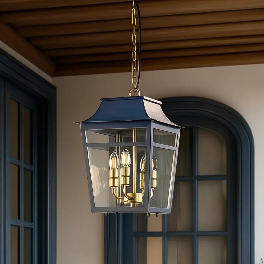Pooky Majorelle IP44 Pendant in Blue