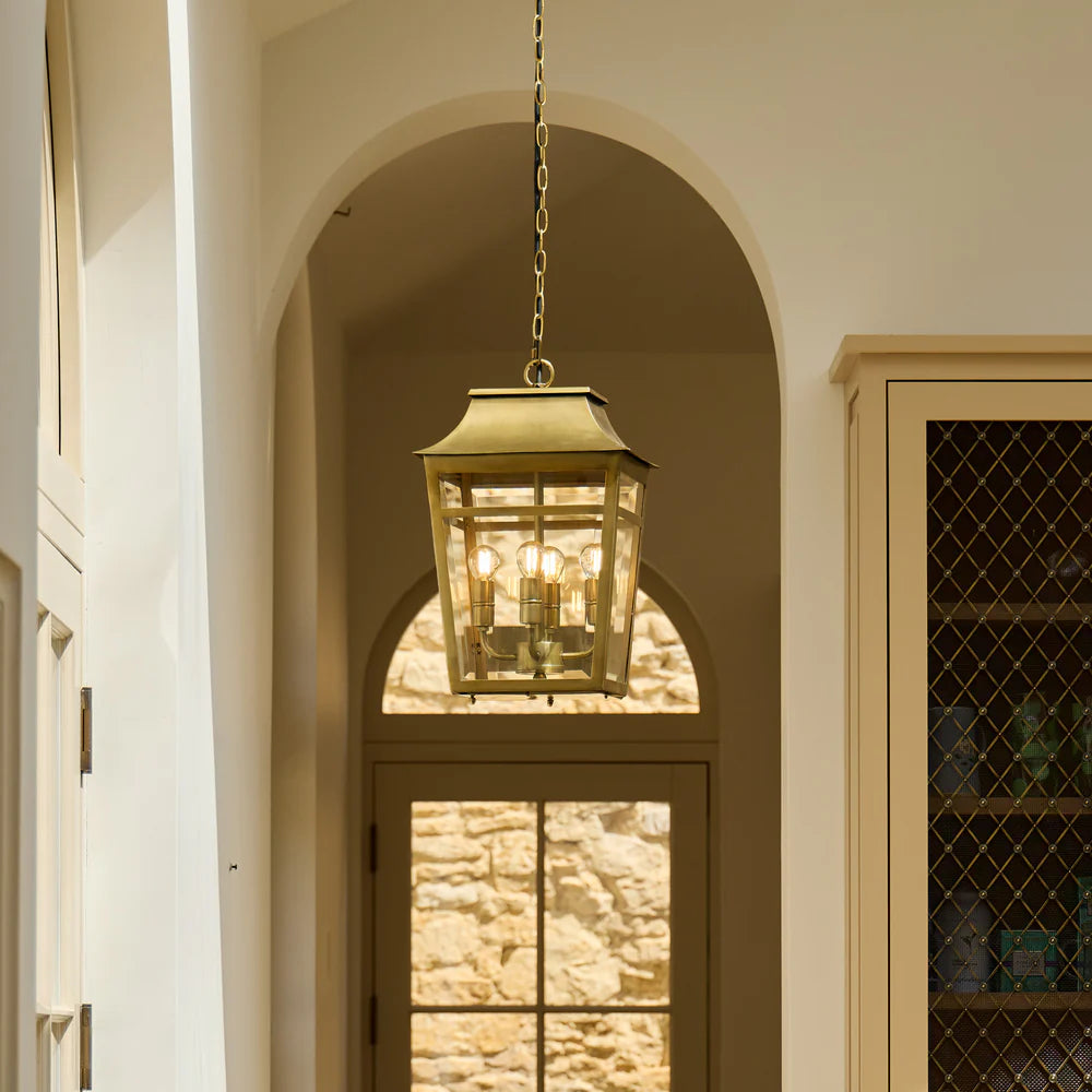 Pooky Majorelle IP44 Pendant in Brass