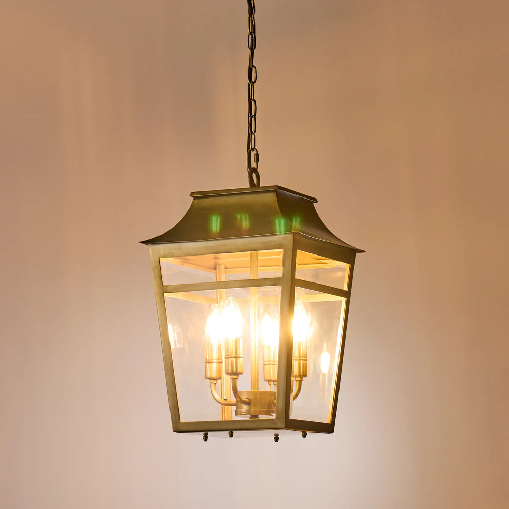 Pooky Majorelle IP44 Pendant in Brass