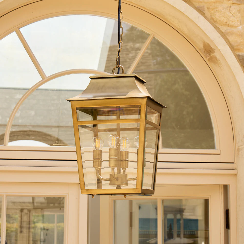 Pooky Majorelle IP44 Pendant in Brass
