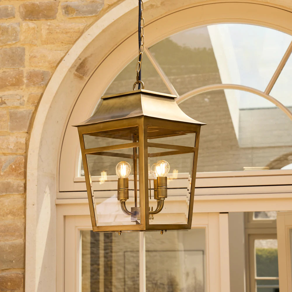 Pooky Majorelle IP44 Pendant in Brass