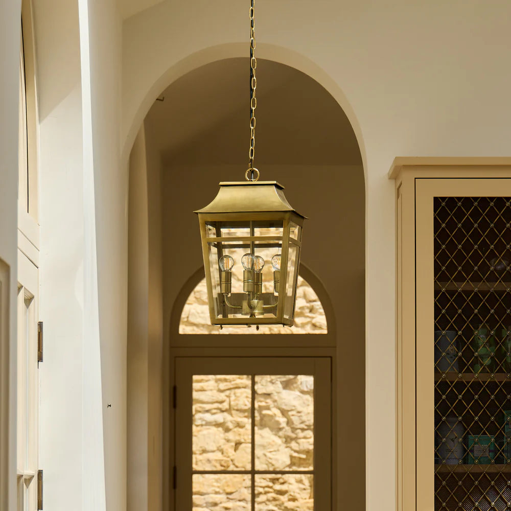 Pooky Majorelle IP44 Pendant in Brass