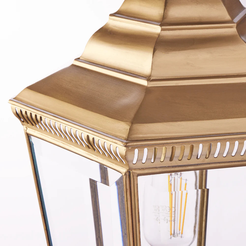 Pooky Markham Lantern in antique brass