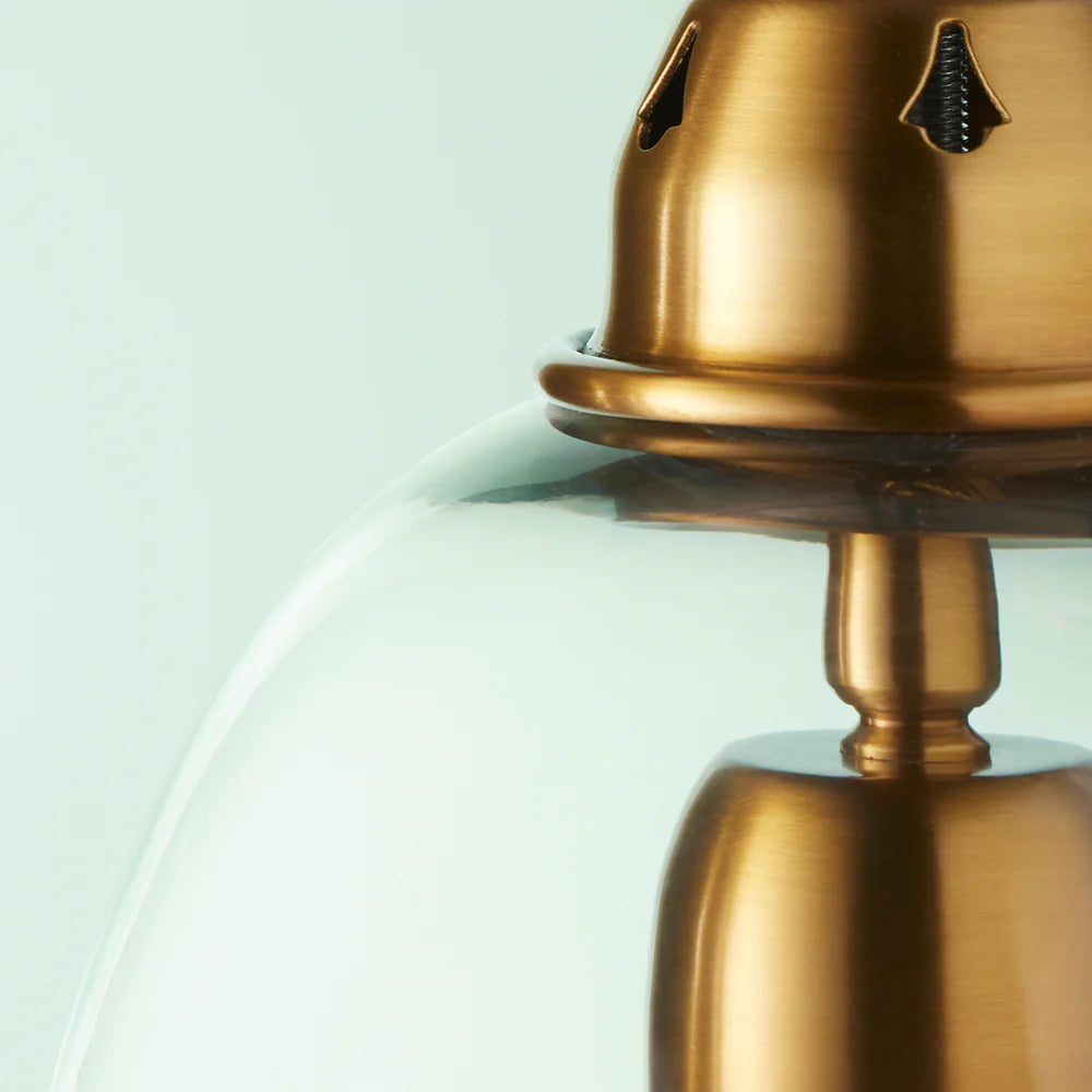 Pooky Smaller Percy Pendant Light in Clear Glass