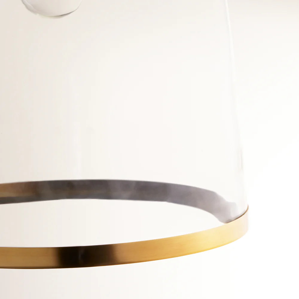Pooky Regular Percy Pendant Light in Clear Glass
