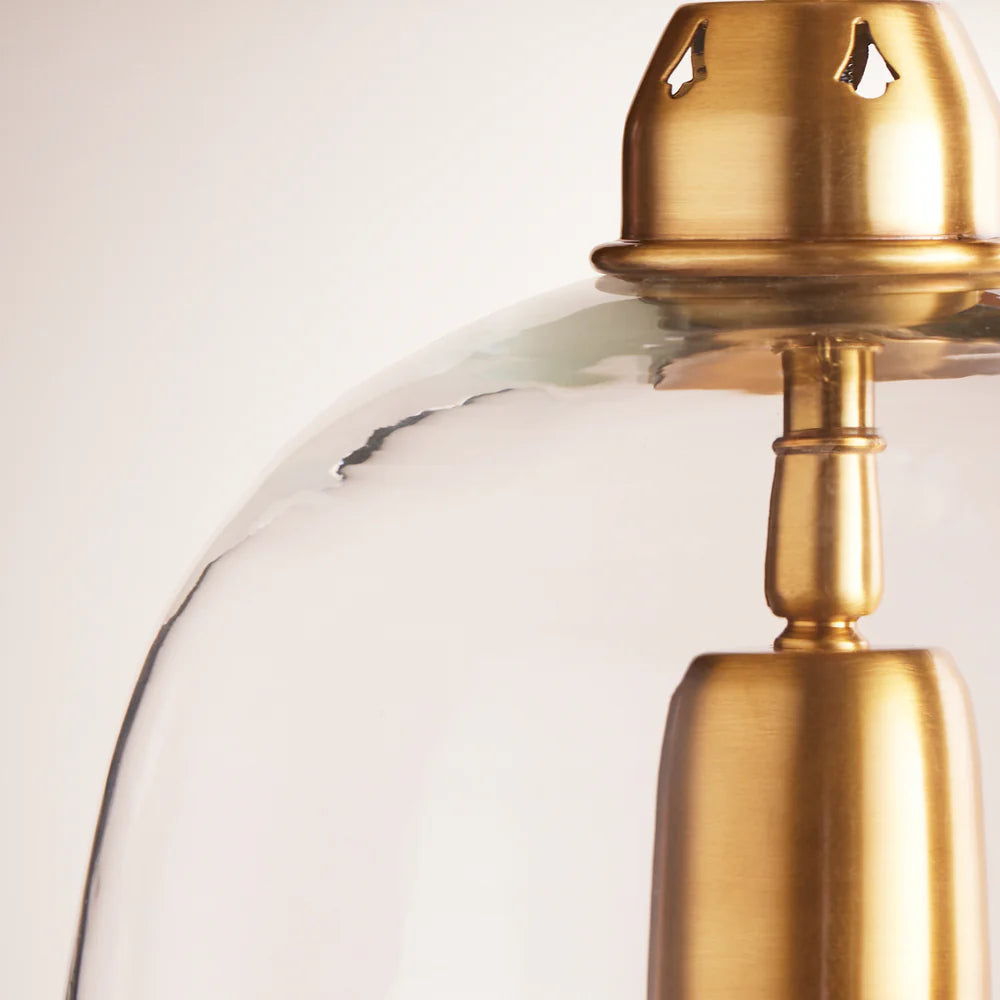 Pooky Regular Percy Pendant Light in Clear Glass