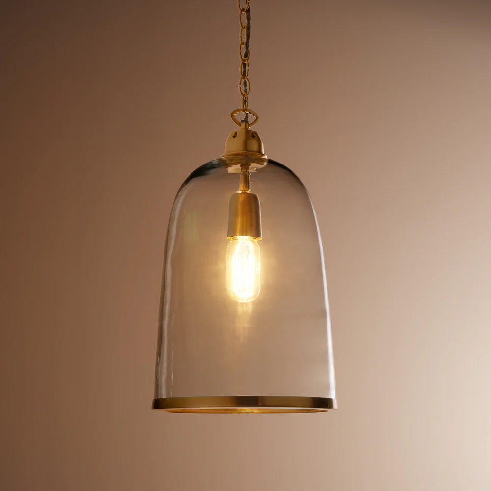 Pooky Regular Percy Pendant Light in Clear Glass