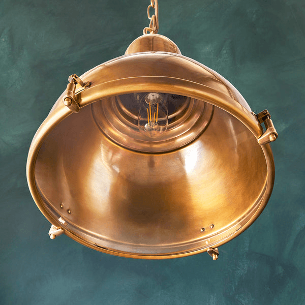 Pooky - Rambusto Pendant Light - Aged Brass