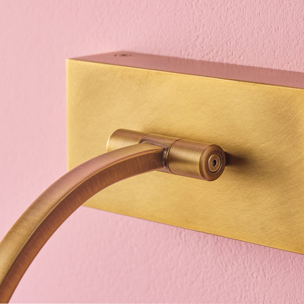Pooky - Regular Blake Rechargeable Picture Light - Brass