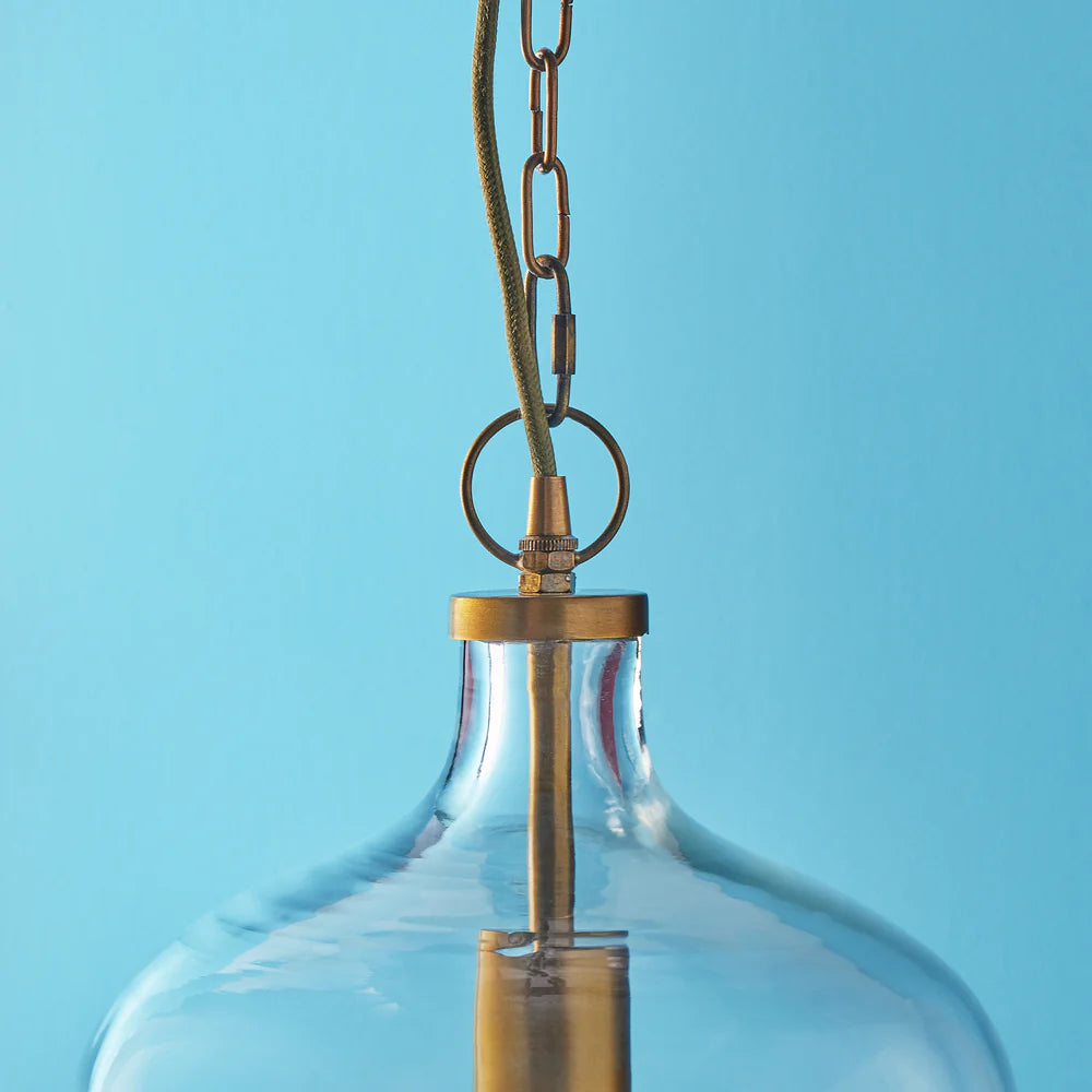 Pooky Rumeli Pendant Light in Clear Glass