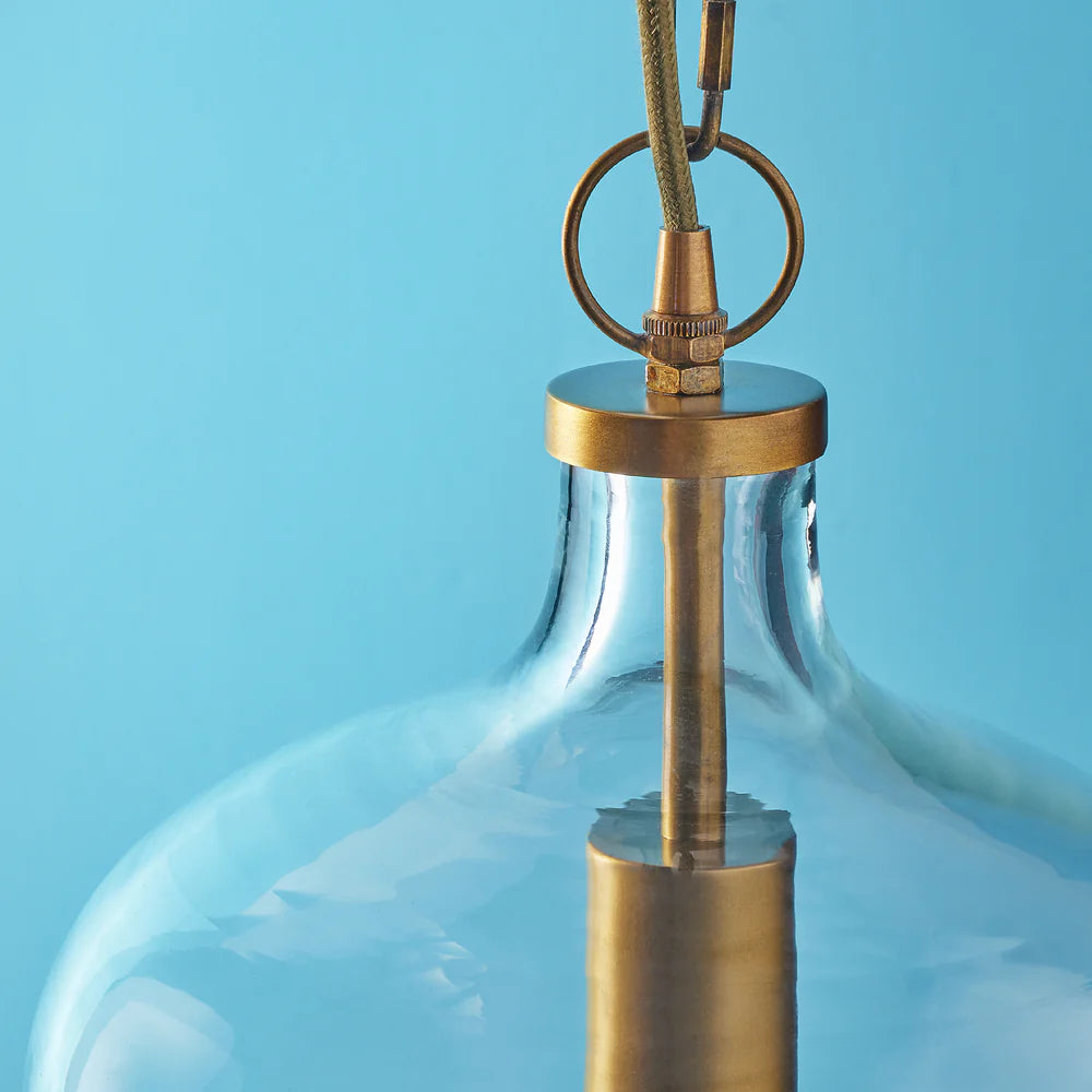 Pooky Rumeli Pendant Light in Clear Glass