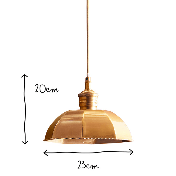 Pooky - Sisi Pendant Light - Aged Brass