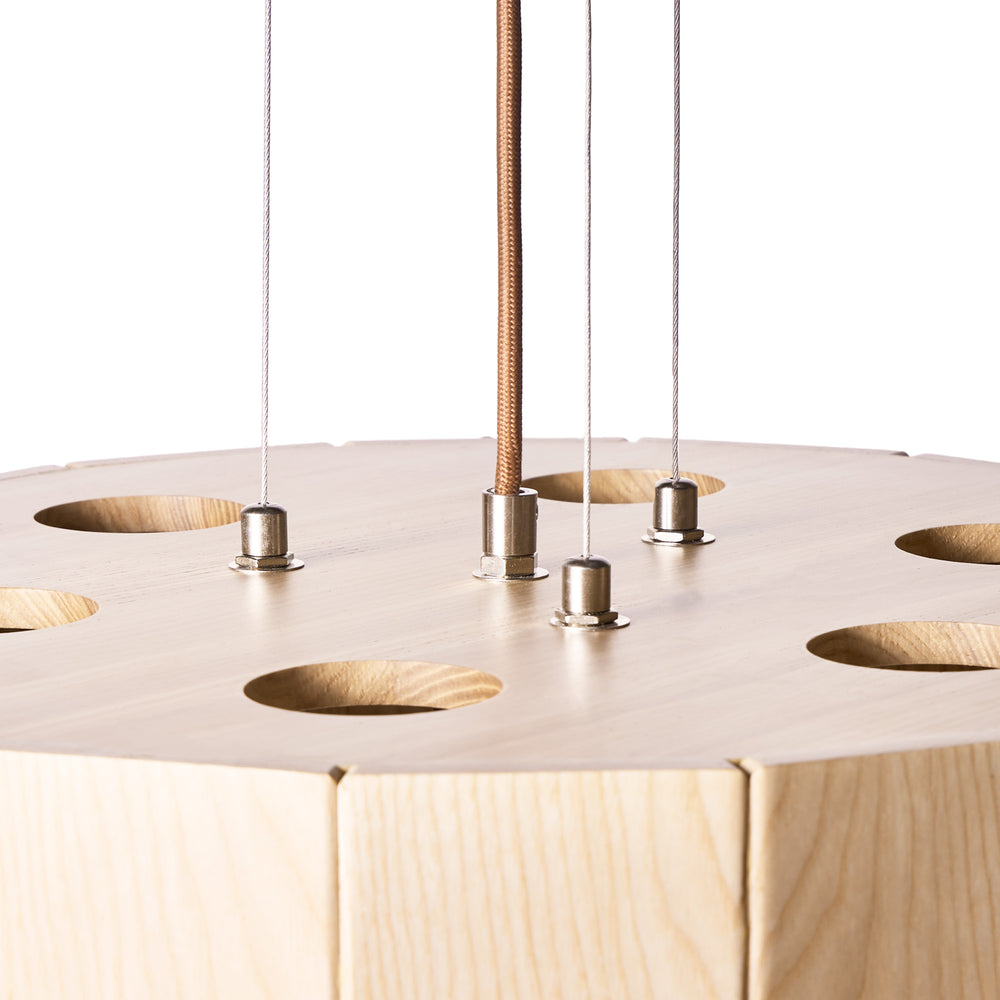 Pooky - Stave Pendant - Natural Ash