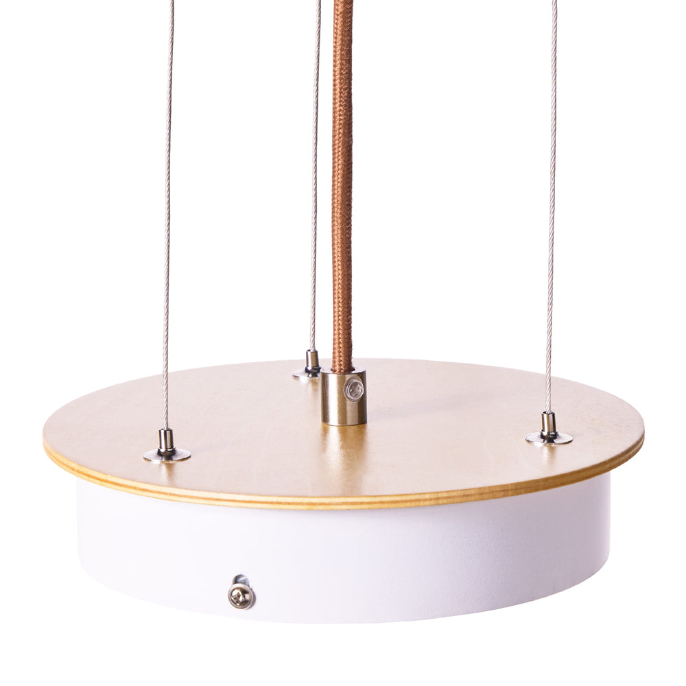 Pooky - Stave Pendant - Natural Ash