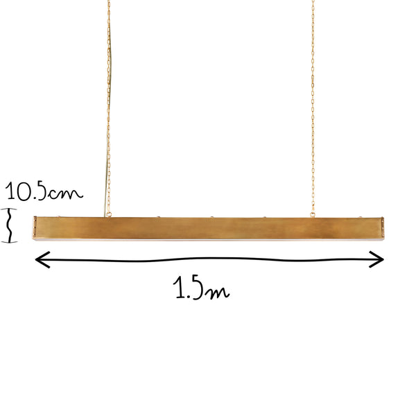 Pooky - Stig Pendant Light - Aged Brass