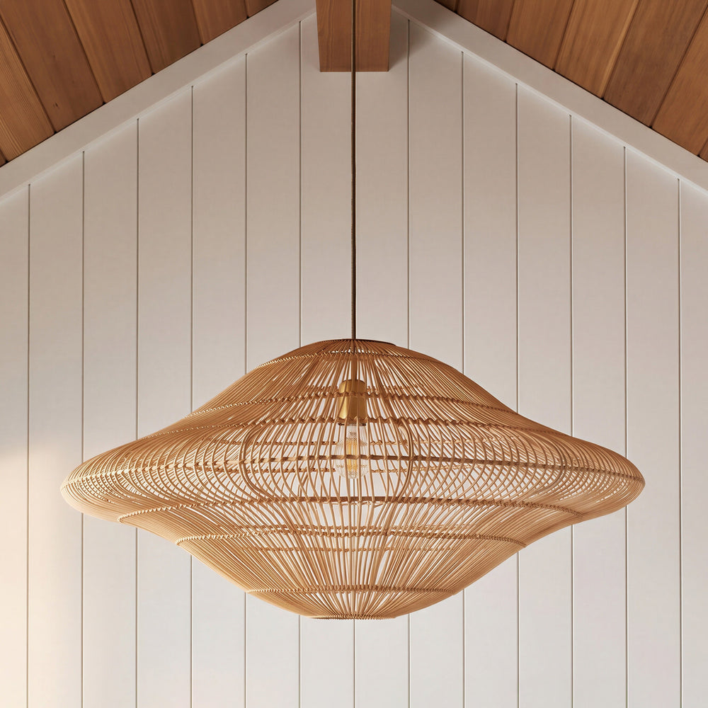 Pooky - Vega Pendant - Natural Rattan