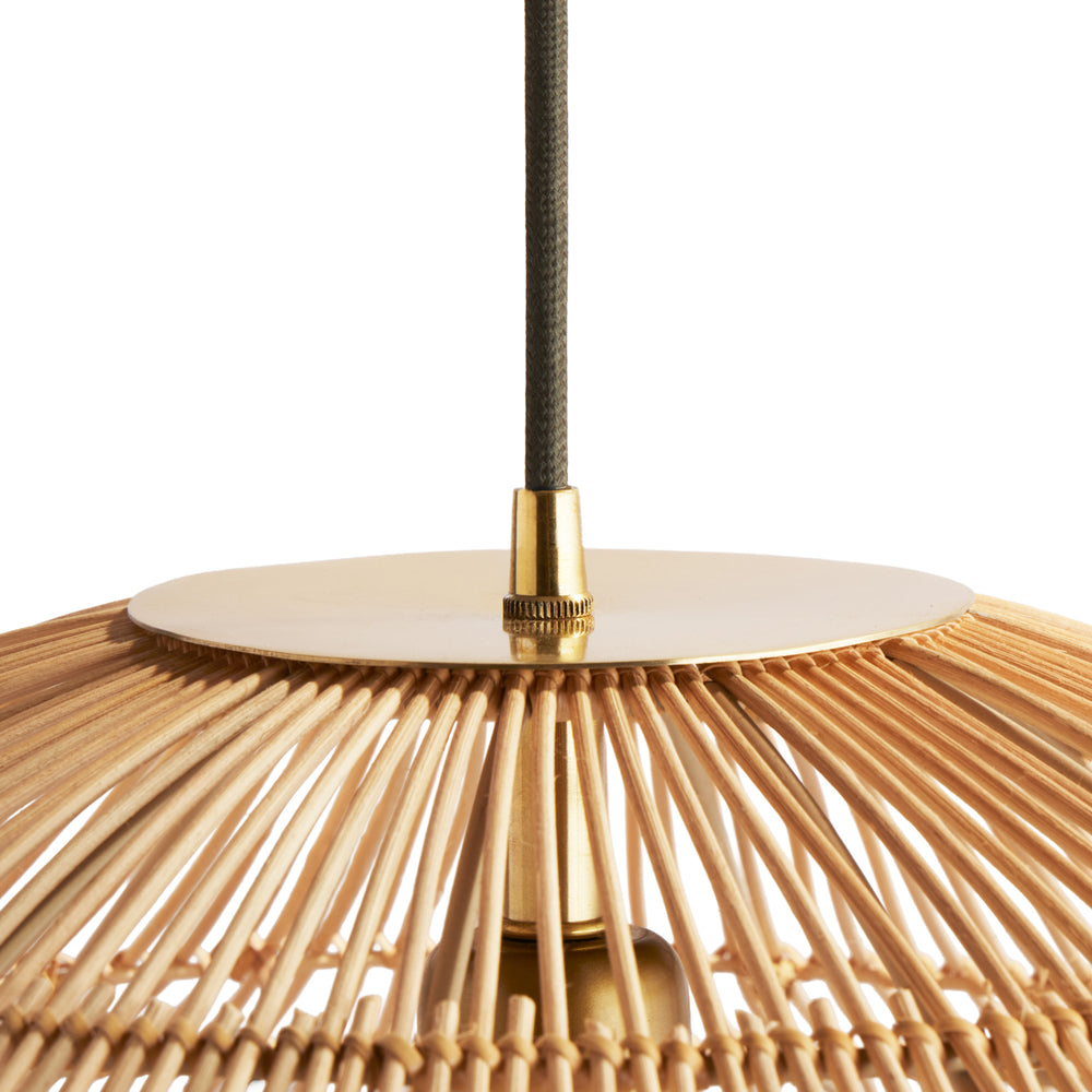 Pooky - Vega Pendant - Natural Rattan