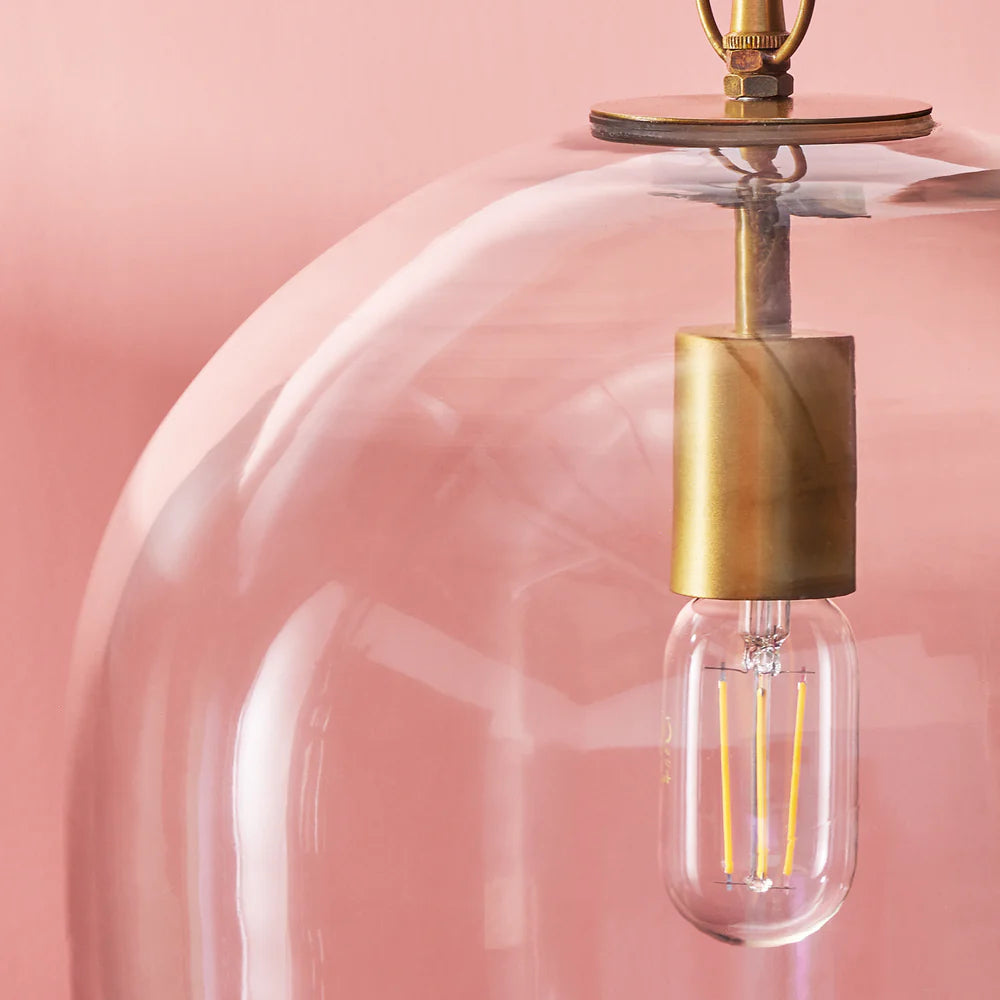 Pooky Zindarella Pendant in clear glass