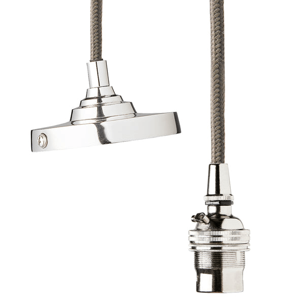 Pooky - Deco Pendant Light Fitting - Chrome