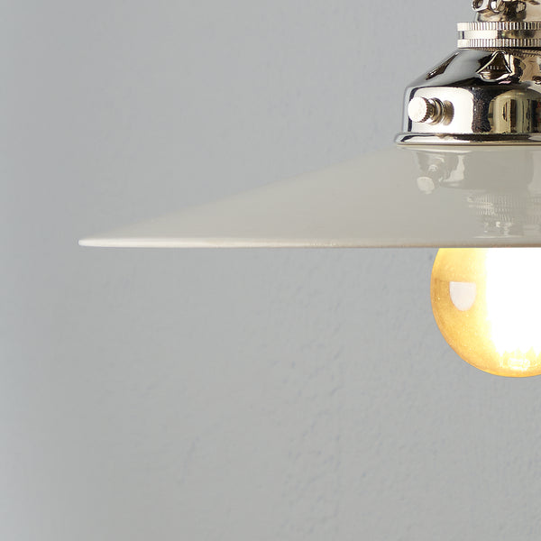 Pooky - Cecilia Ceramic Pendant Light Shade - Aran Glaze
