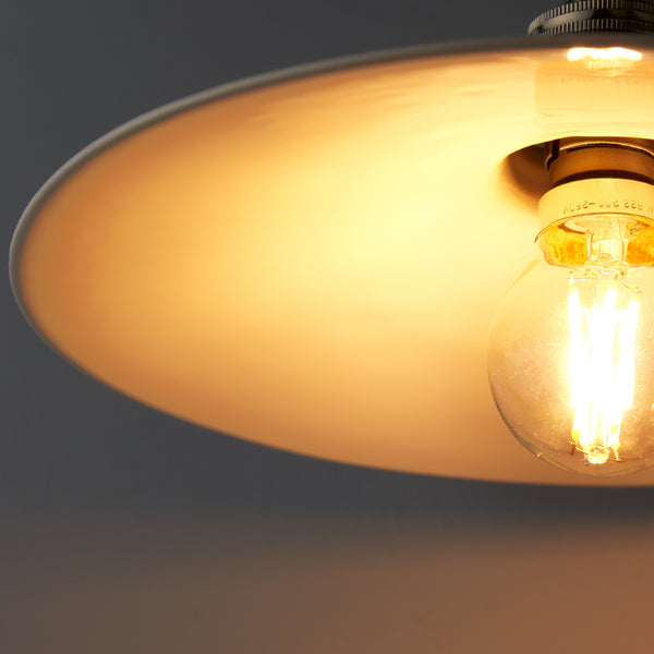 Pooky - Cecilia Ceramic Pendant Light Shade - Aran Glaze