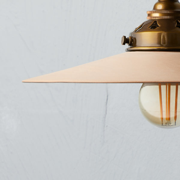 Pooky - Cecilia Ceramic Pendant Light Shade - Natural Terracotta