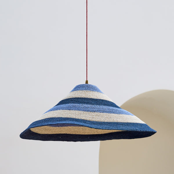 Pooky - Conical Basket Pendant Light Shade - Beachfront