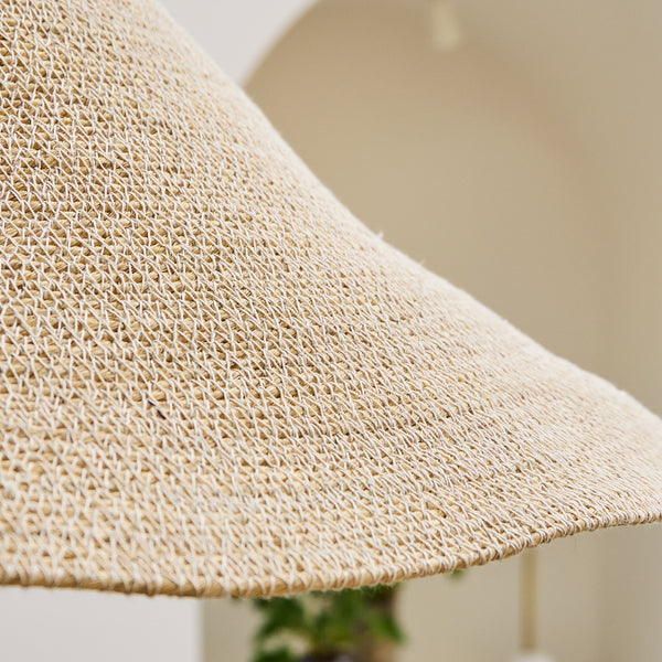 Pooky - Conical Basket Pendant Light Shade - Natural