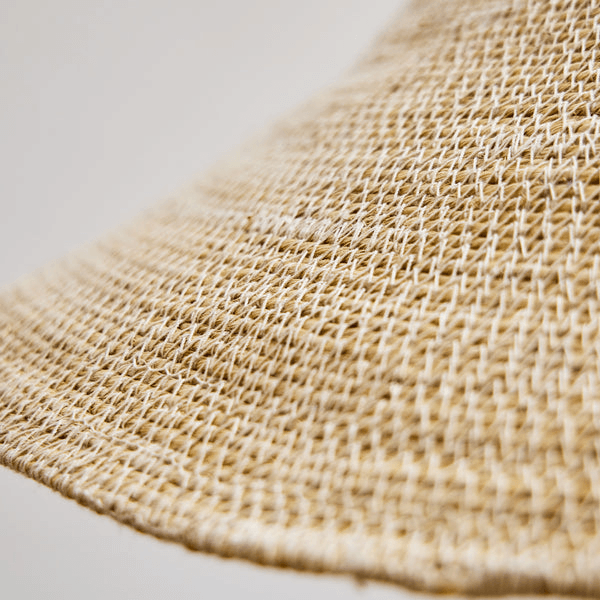 Pooky - Conical Basket Pendant Light Shade - Natural
