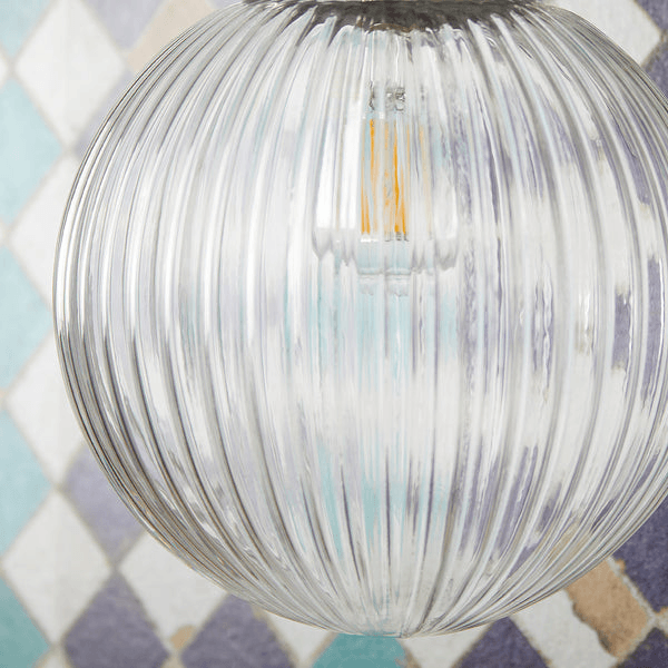 Pooky - Espere Pendant Light Shade - Larger - Prismatic Glass
