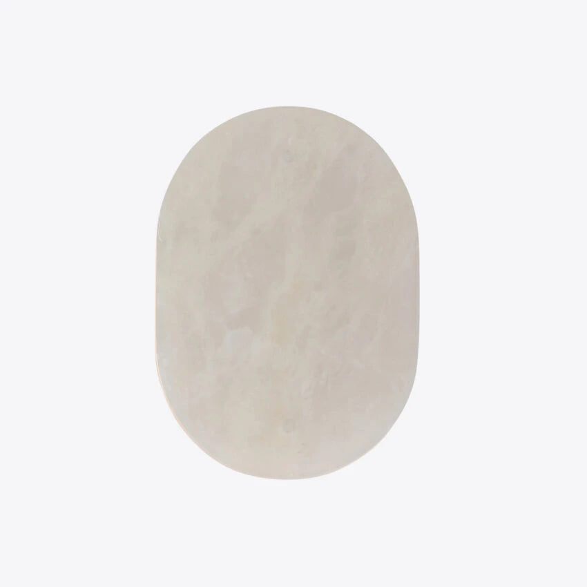 Pure White Lines Mosman Brass Curve IP44 Wall Sconce