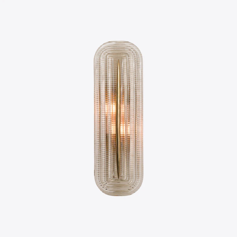 Pure White Lines Lazio Wall Light