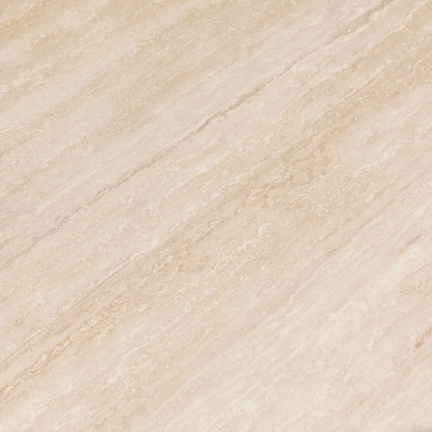 Pure White Lines Lilibet Travertine Coffee Table