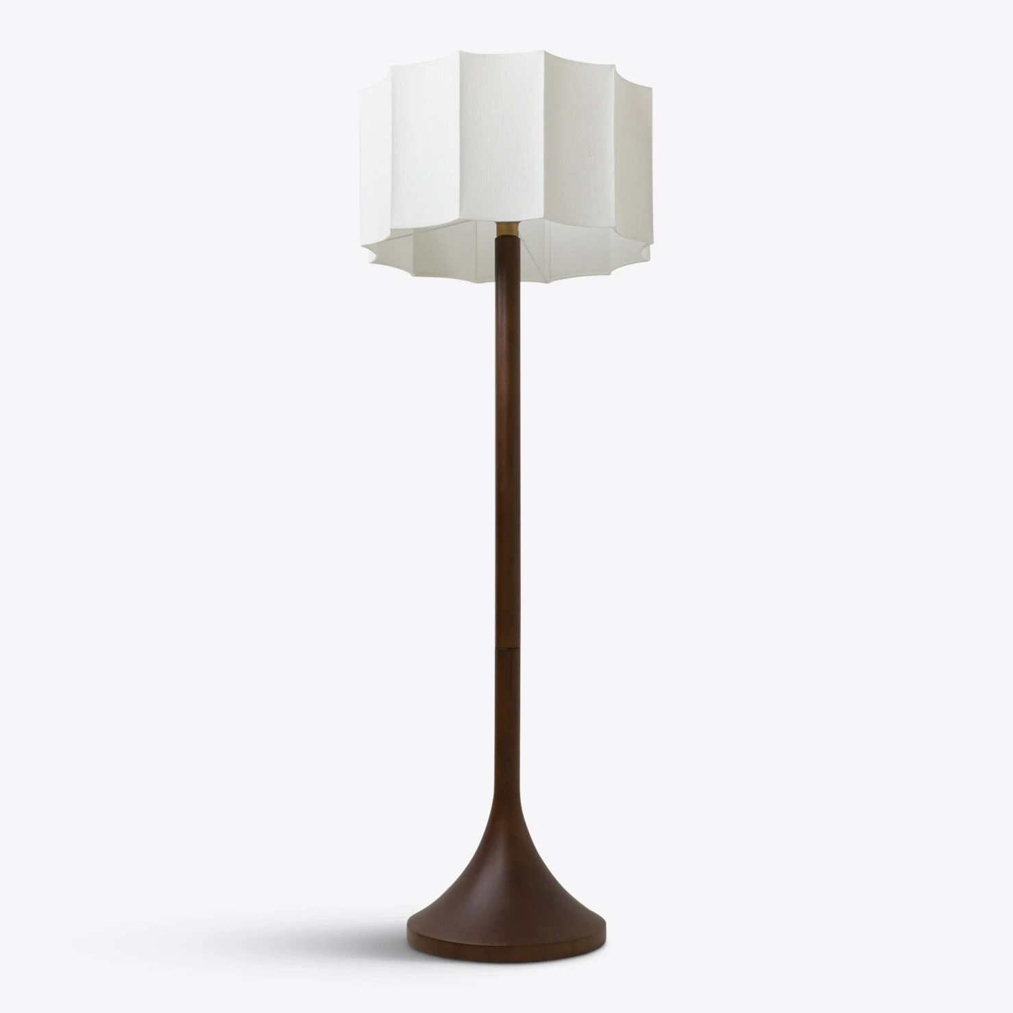 Pure White Lines - Vellum Floor Lamp