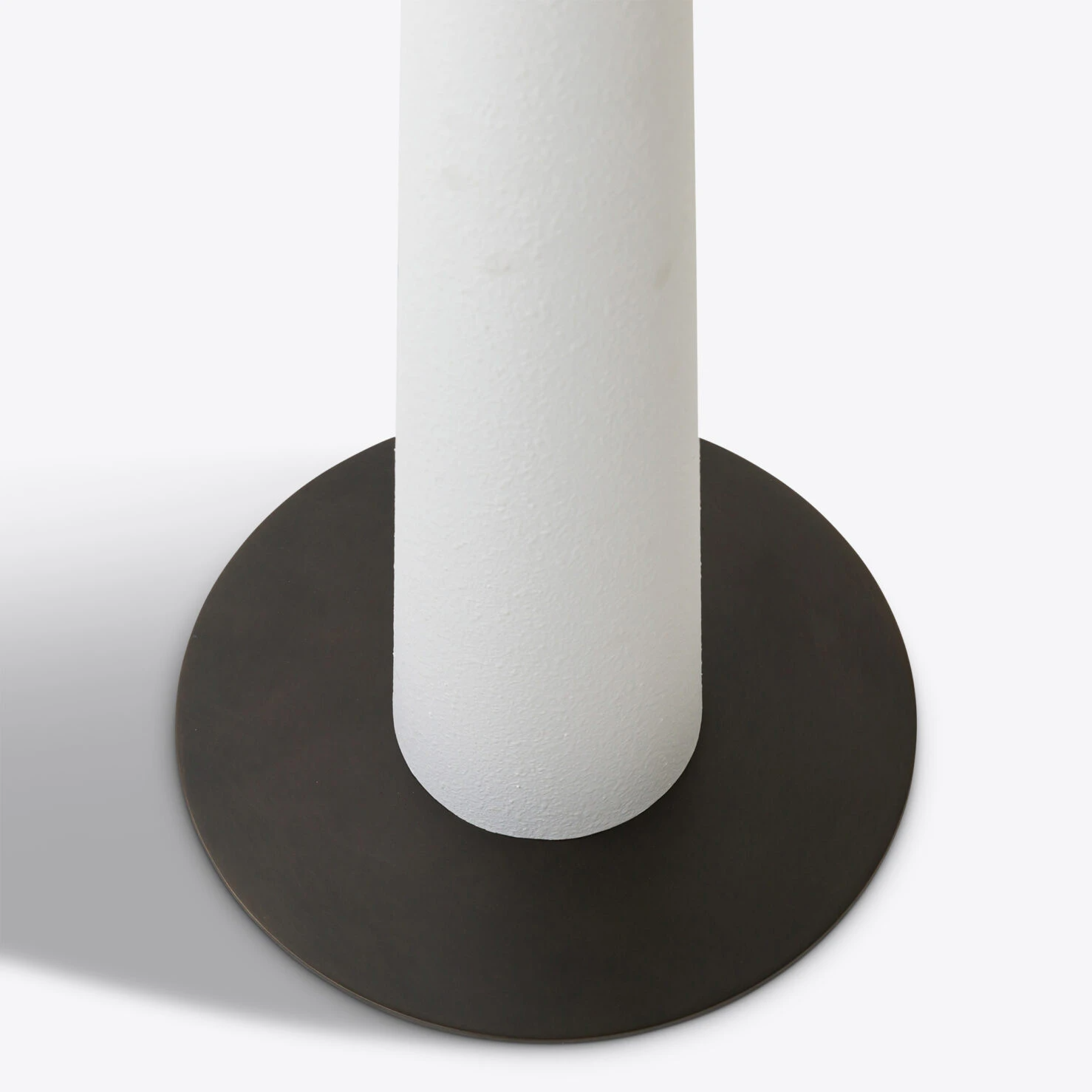 Pure White Lines - Gigi Standing Lamp - Seagrass Shade