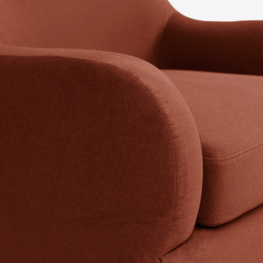 Pure White Lines Hendrix Armchair